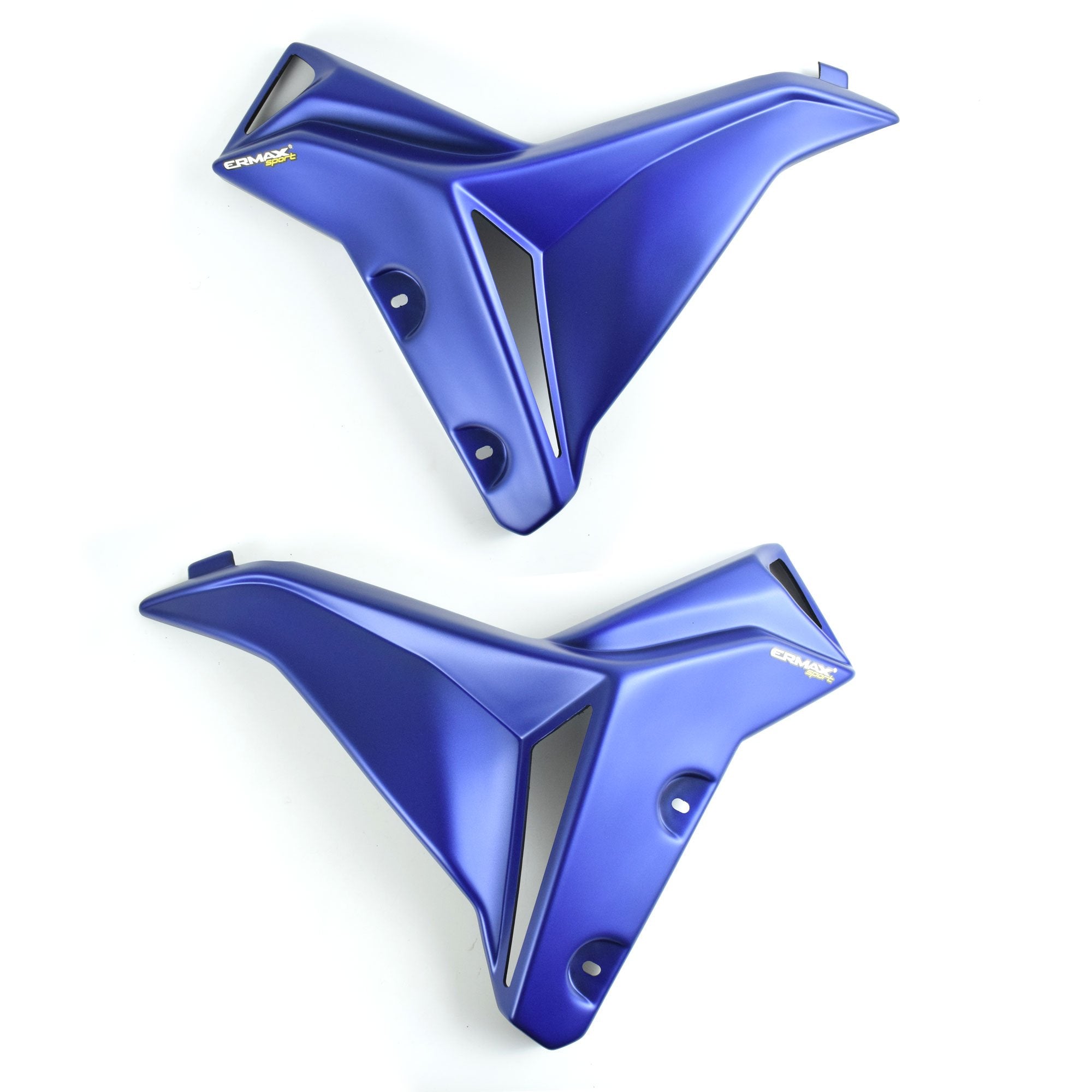 Ermax Radiator Cheeks | Matte Blue (Race Blu) | Yamaha MT-07 2014>2016 - Shop name