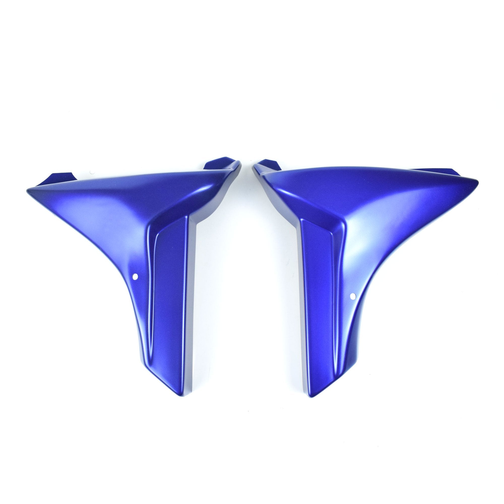 Ermax Radiator Cheeks | Matte Blue (Race Blu) | Yamaha MT-09 2014>2015 - Shop name