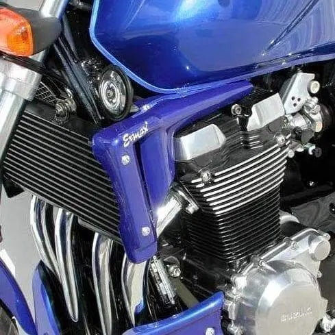 Ermax Radiator Cheeks | Metallic Blue (Pearl Deep Blue) | Suzuki GSX 1400 2001>2007 - Shop name