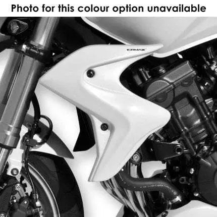 Ermax Radiator Cheeks | Metallic Blue (Pearl Pacific Blue) | Honda CB 600 F Hornet 2012>2013 - Shop name