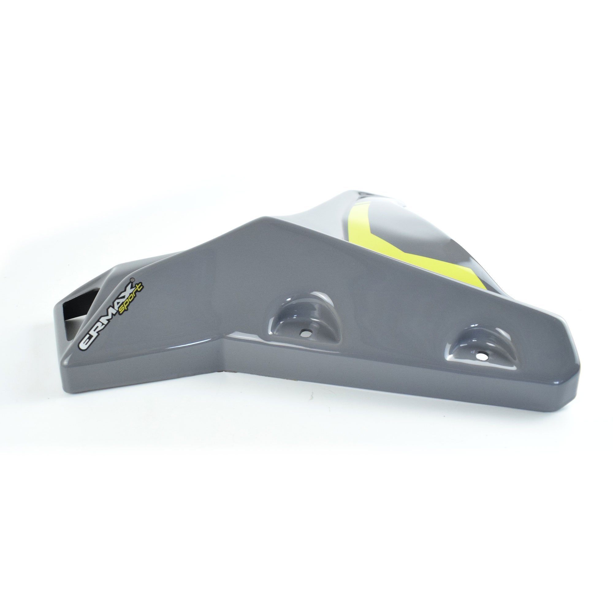 Ermax Radiator Cheeks | Night Fluo (Nimbus Grey/Yellow Fluo) | Yamaha MT-07 2016>2017 - Shop name