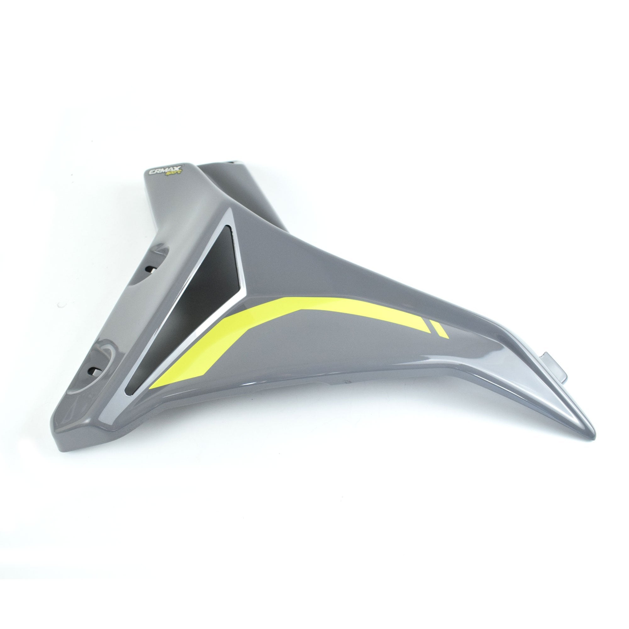 Ermax Radiator Cheeks | Night Fluo (Nimbus Grey/Yellow Fluo) | Yamaha MT-07 2016>2017 - Shop name