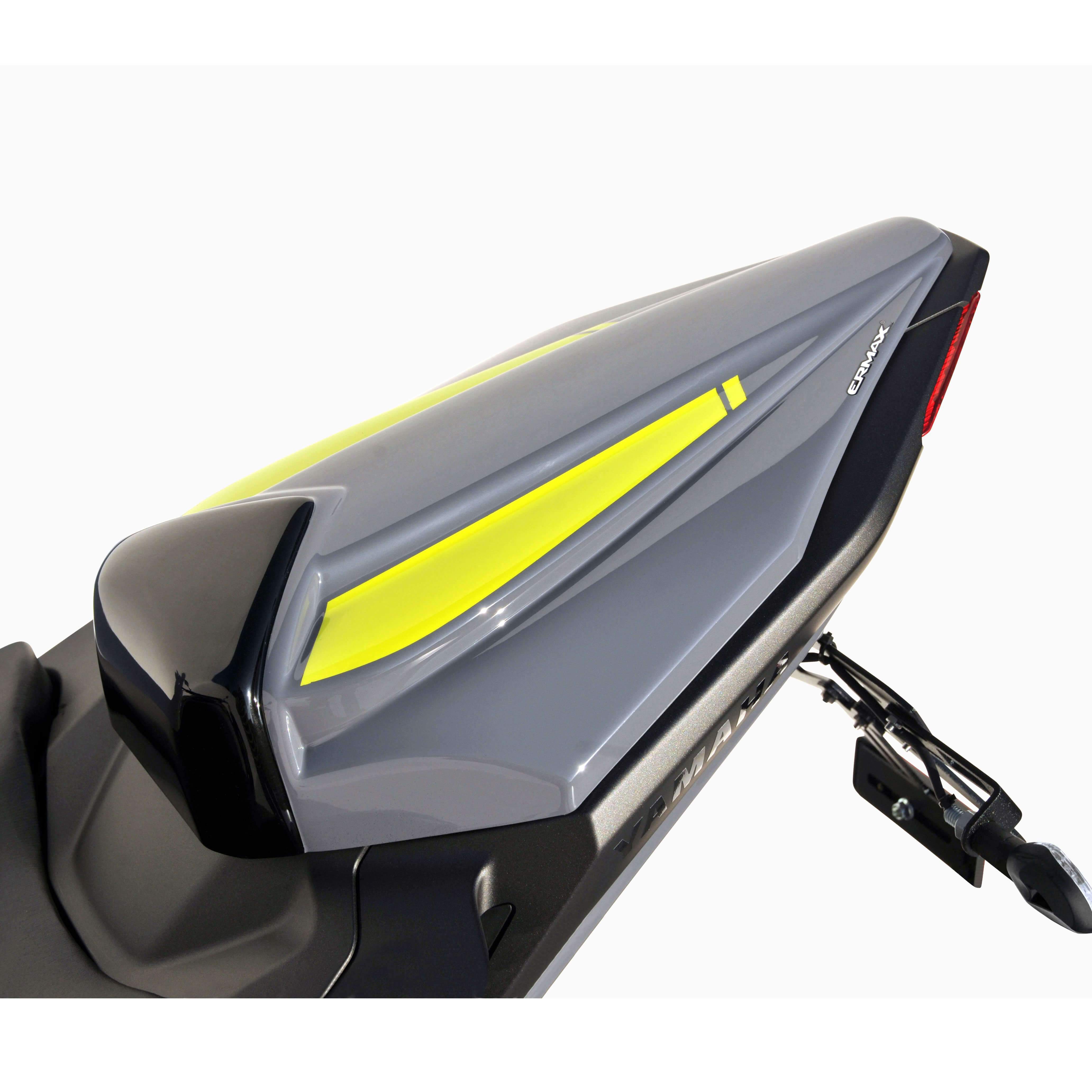 Ermax Seat Cowl | Gloss Yellow/Gloss Grey (Night Fluo Yellow/Nimbus Grey) | Yamaha MT-07 2016>2017 - Shop name