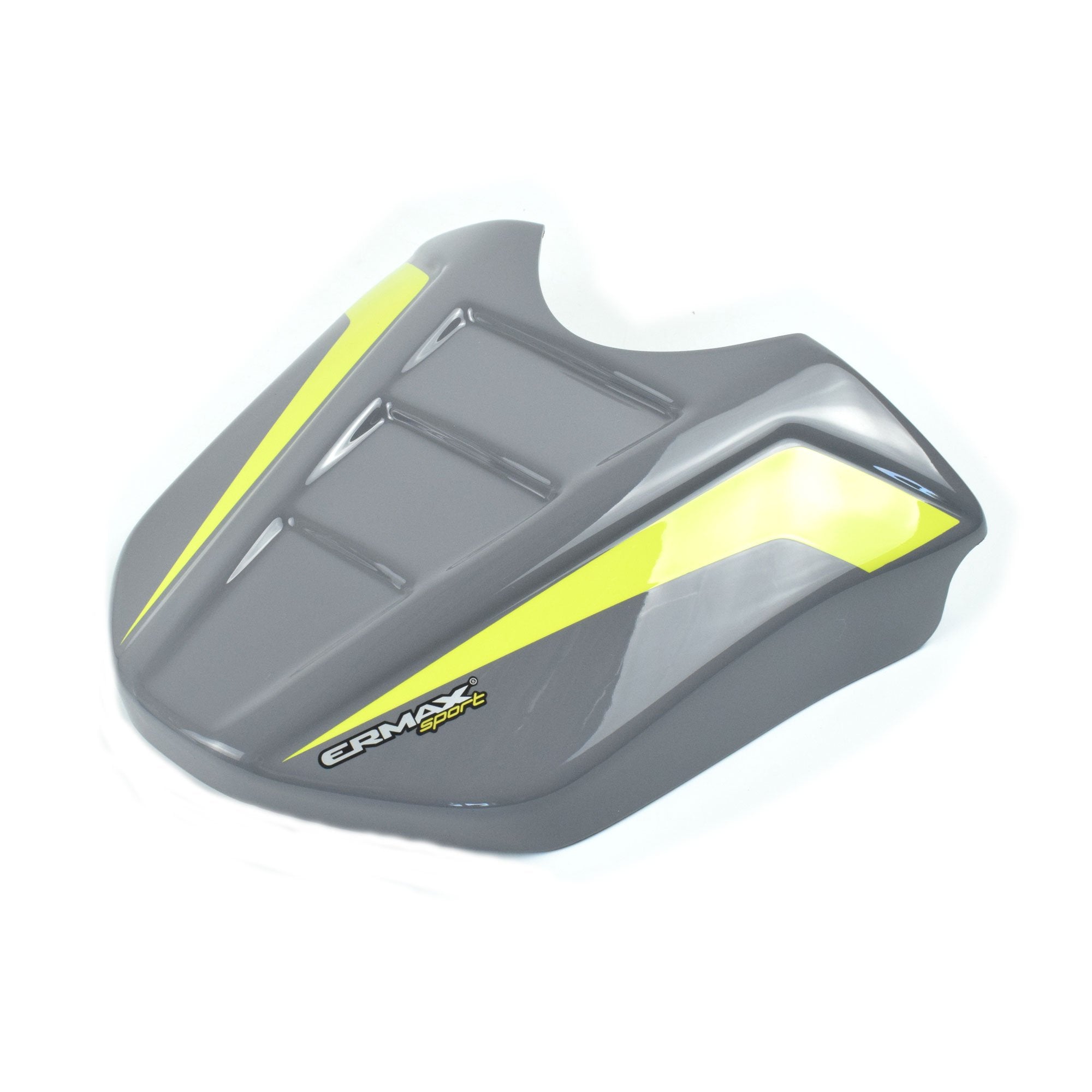Ermax Seat Cowl | Gloss Yellow/Gloss Grey (Night Fluo Yellow/Nimbus Grey) | Yamaha MT-10 2016>2017 - Shop name