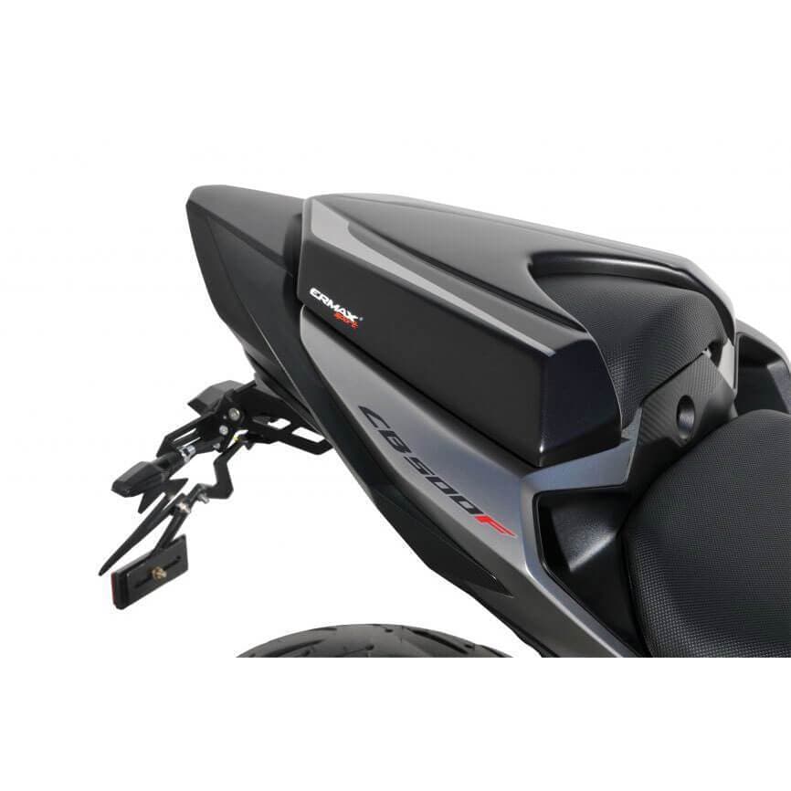 Ermax Seat Cowl | Matte Grey/Matte Metallic Black (Matte Grey/Gunpowder Black) | Honda CB 500 F 2019>Current - Shop name