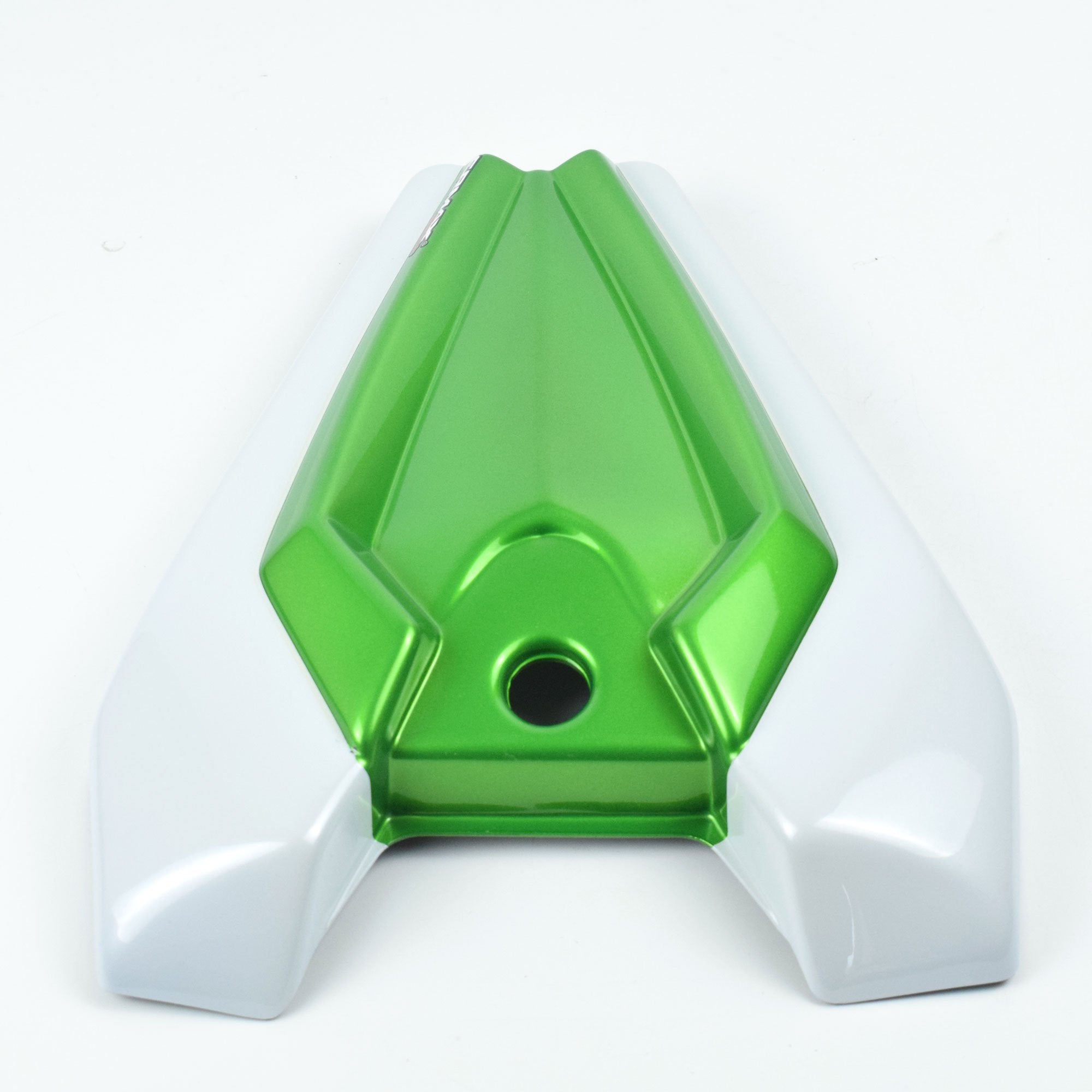 Ermax Seat Cowl | Met White/Met Green (Pearl Stardust White/Golden Blazed Green) | Kawasaki Z 1000 2016>2016 - Shop name