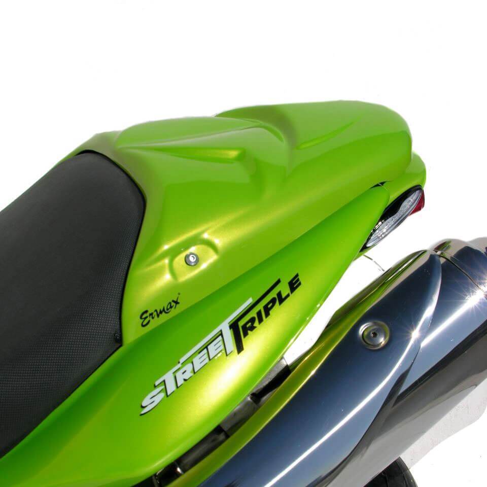 Ermax Seat Cowl | Metallic Green (Roulette Green) | Triumph Street Triple 675 2008>2008 - Shop name