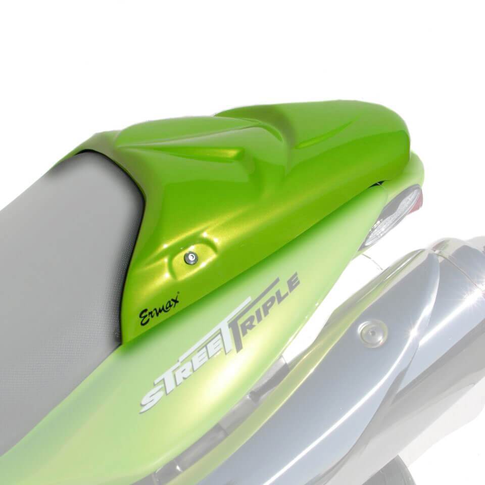 Ermax Seat Cowl | Metallic Green (Roulette Green) | Triumph Street Triple 675 2008>2008 - Shop name