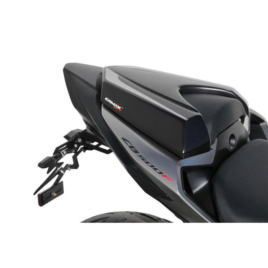 Ermax Seat Cowl | Pearl Metalloid White/Matte Pearl Agile Blue | Honda CB 500 F 2019>Current - Shop name