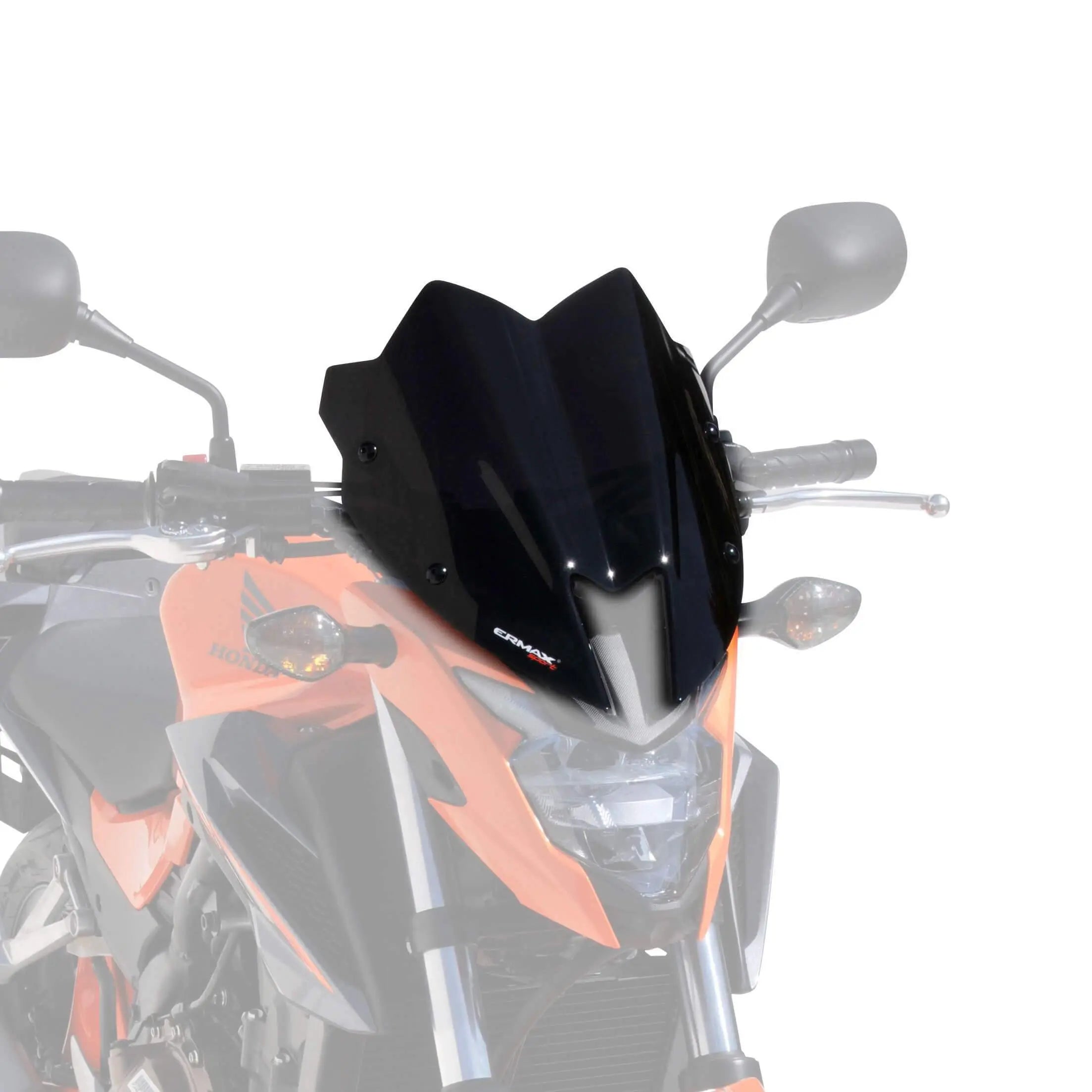 Ermax Sport Screen | Black (Opaque) | Honda CB 500 F 2016>2018 - Shop name