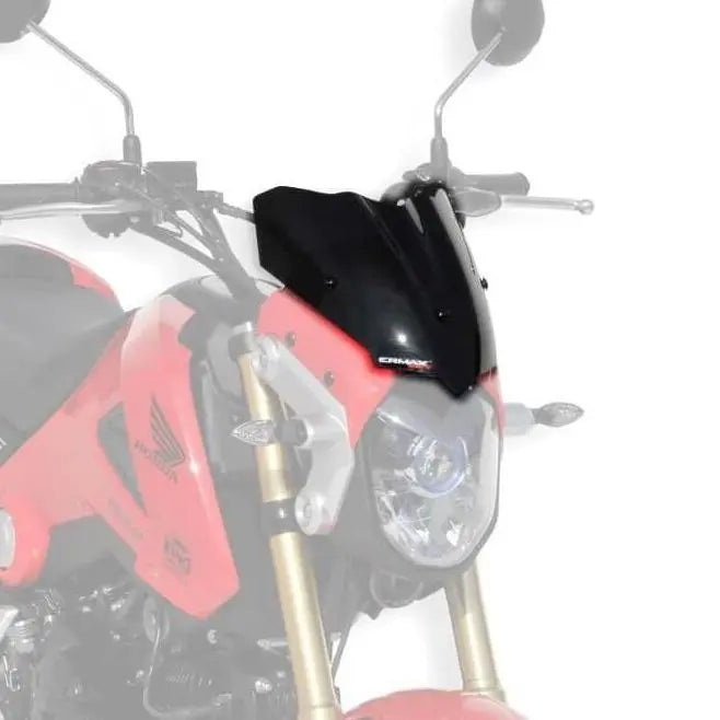 Ermax Sport Screen | Black (Opaque) | Honda MSX 125 2013>2016 - Shop name