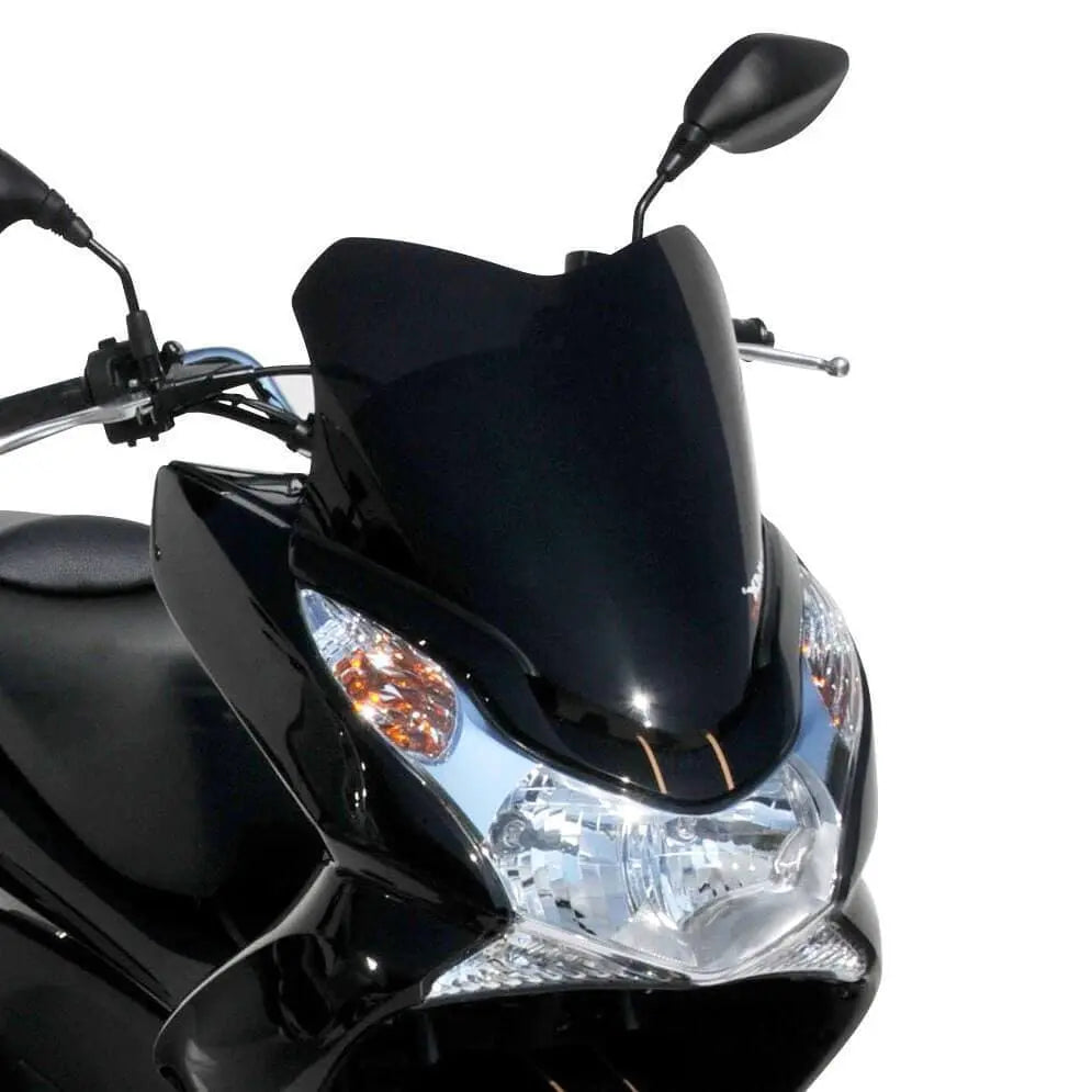Ermax Sport Screen | Black (Opaque) | Honda PCX 125 2010>2013 - Shop name