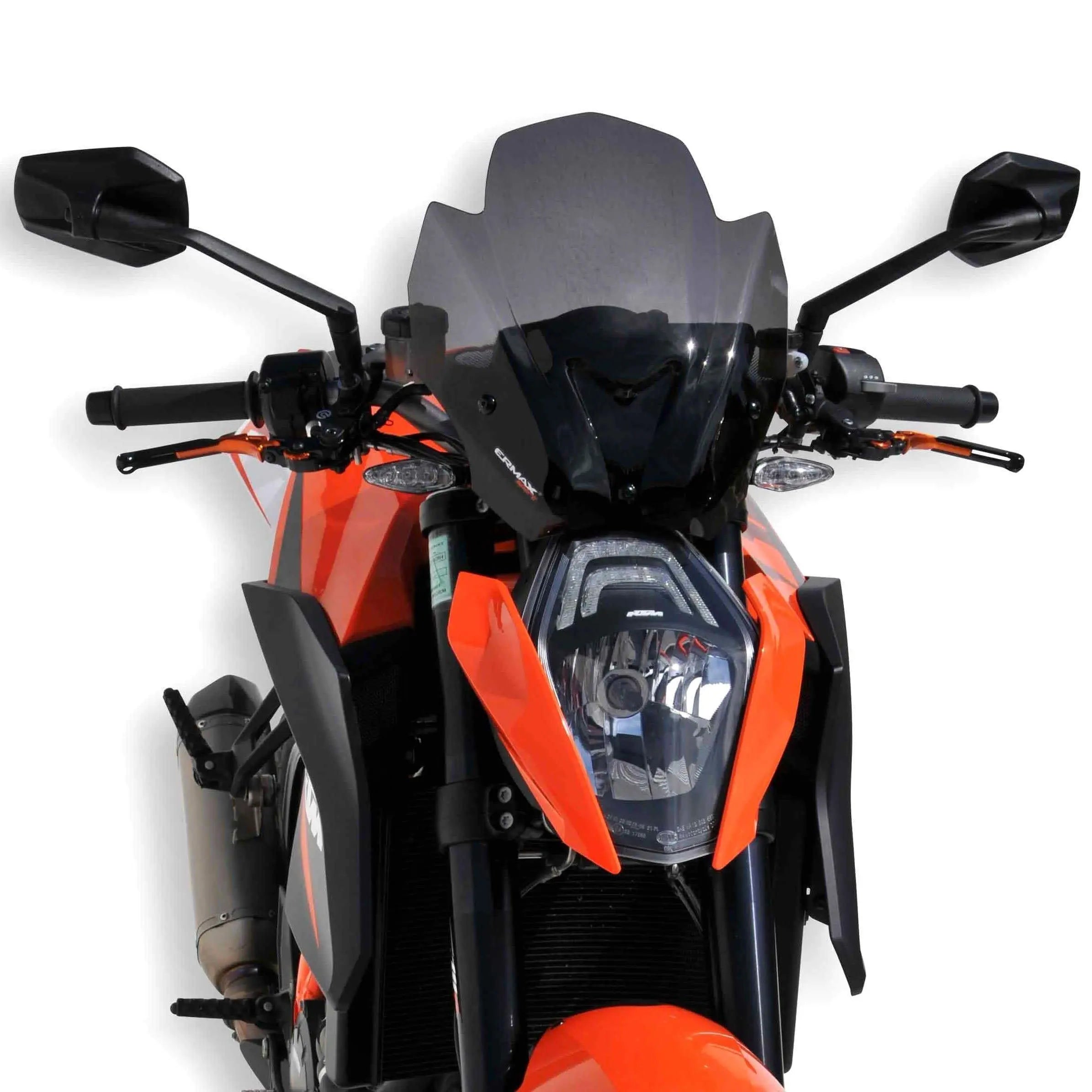 Ermax Sport Screen | Black (Opaque) | KTM 1290 Super Duke R 2014>2016 - Shop name