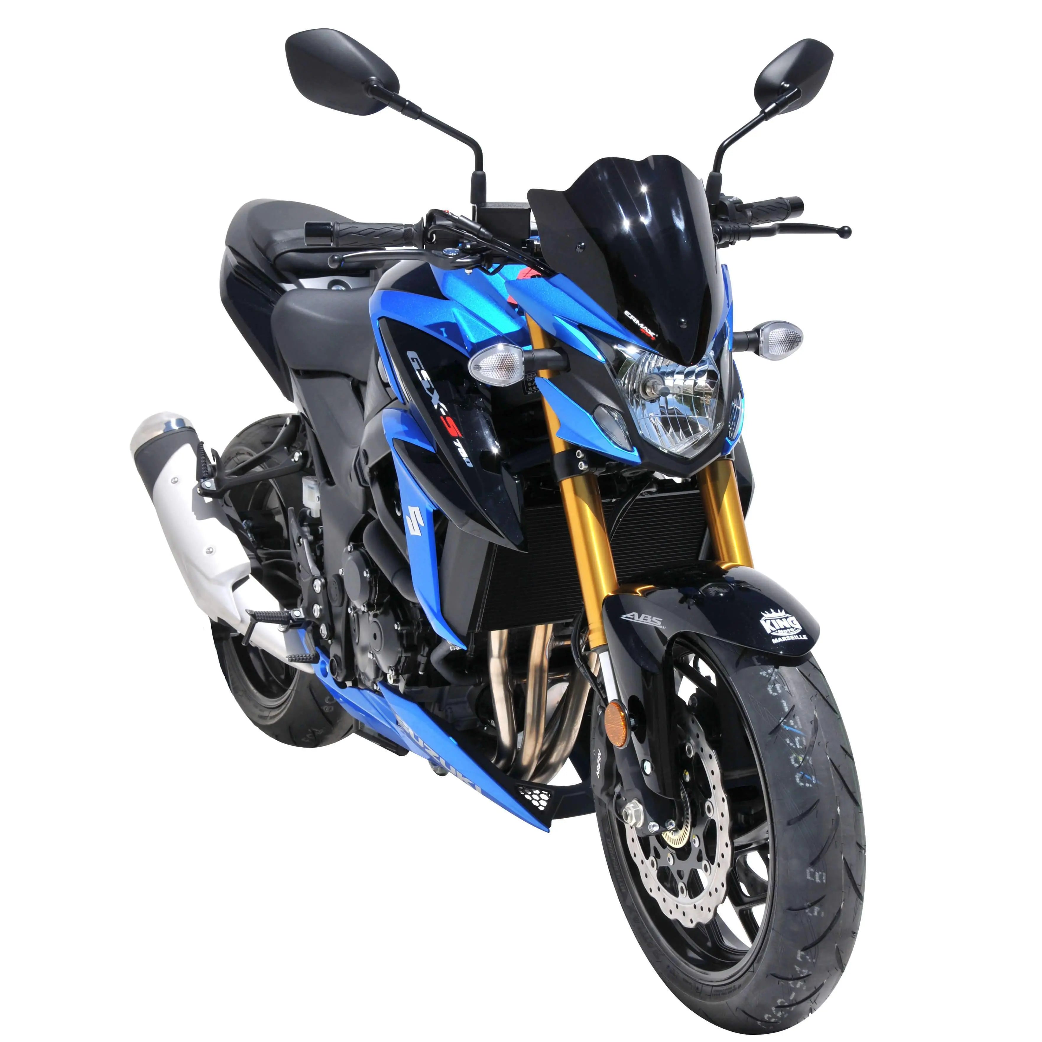 Ermax Sport Screen | Black (Opaque) | Suzuki GSX-S 750 2017>2021 - Shop name