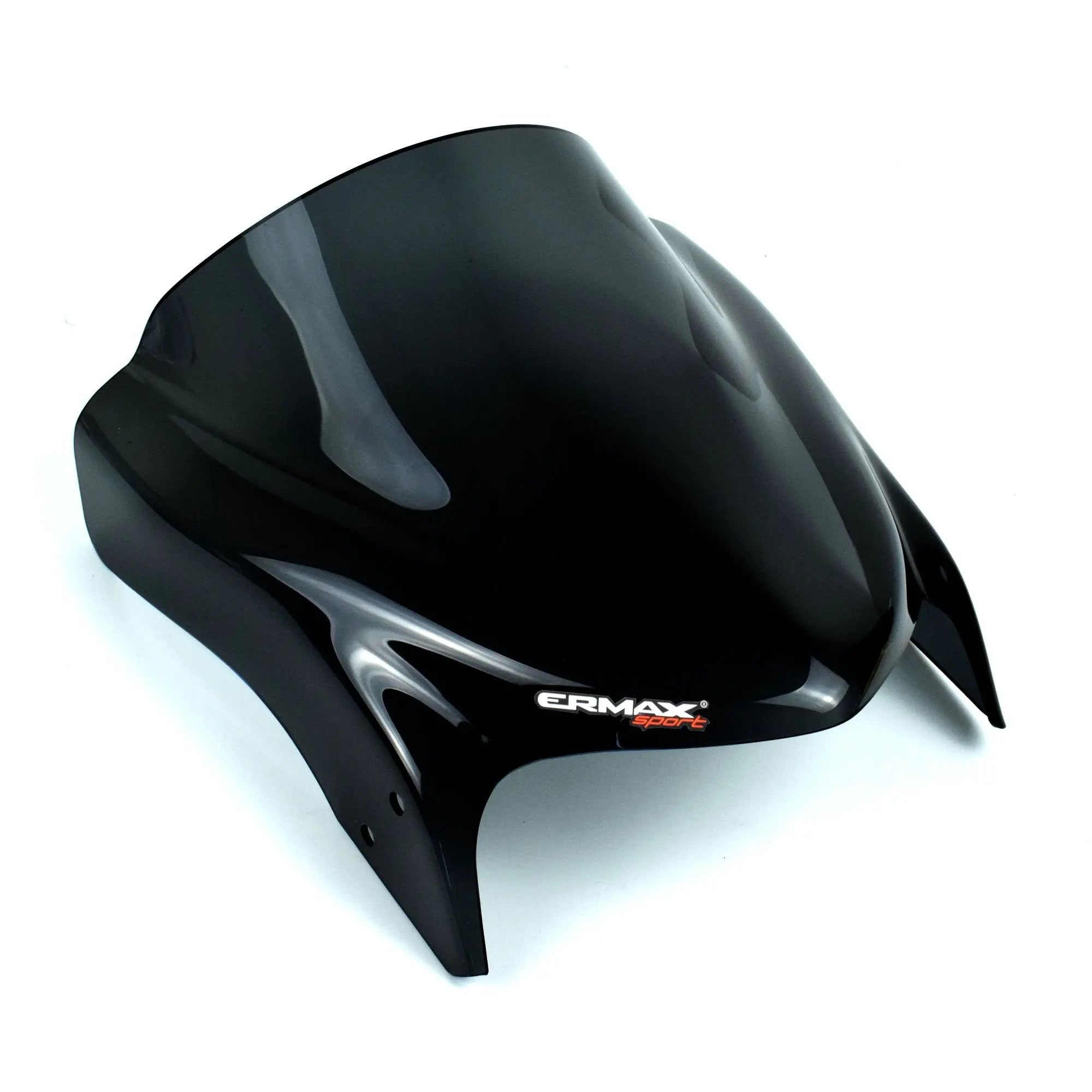 Ermax Sport Screen | Black (Opaque) | Yamaha FZ6 S2 2007>2011 - Shop name