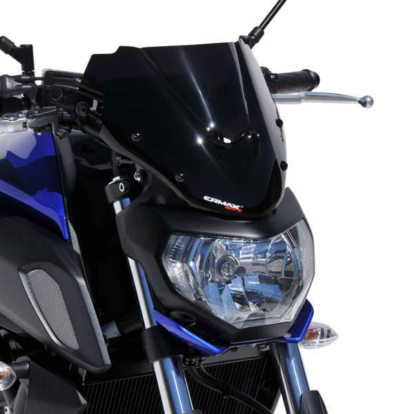 Ermax Sport Screen | Black (Opaque) | Yamaha MT-07 2018>2020 - Shop name