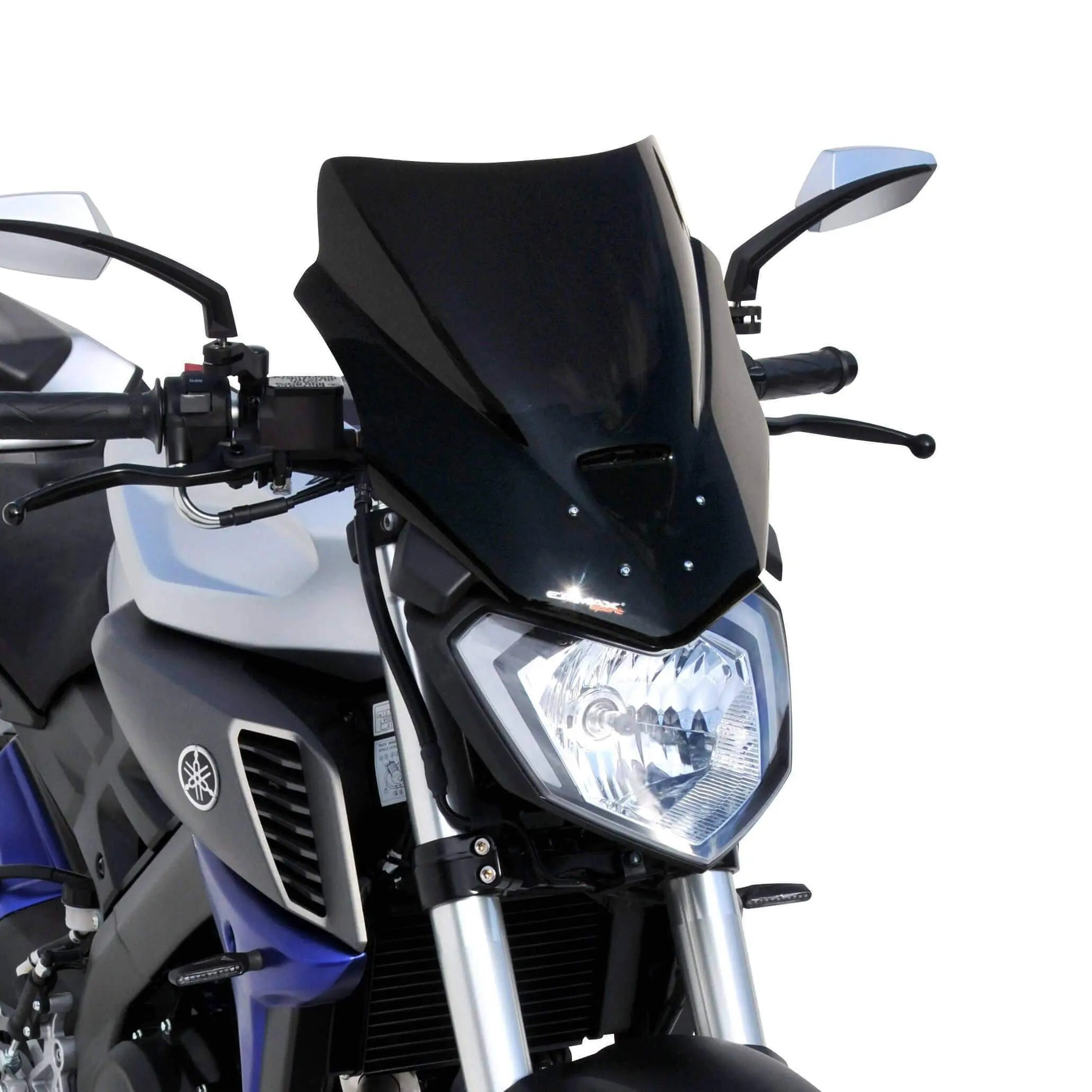 Ermax Sport Screen | Black (Opaque) | Yamaha MT-125 2014>2019 - Shop name