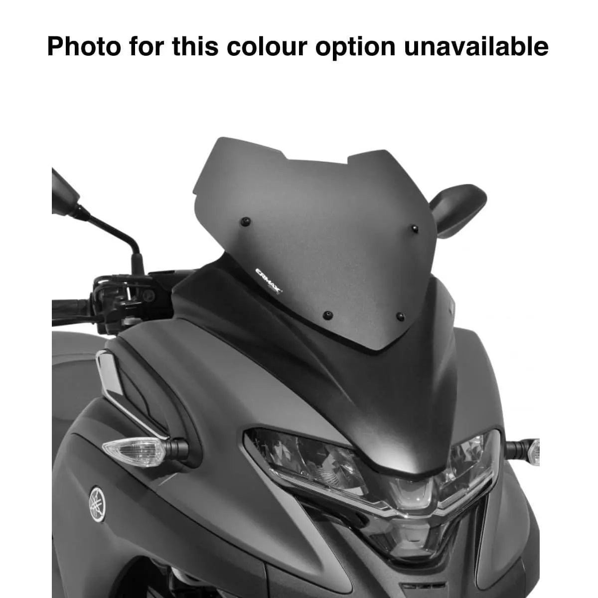 Ermax Sport Screen | Black (Opaque) | Yamaha Tricity 300 2020>Current - Shop name
