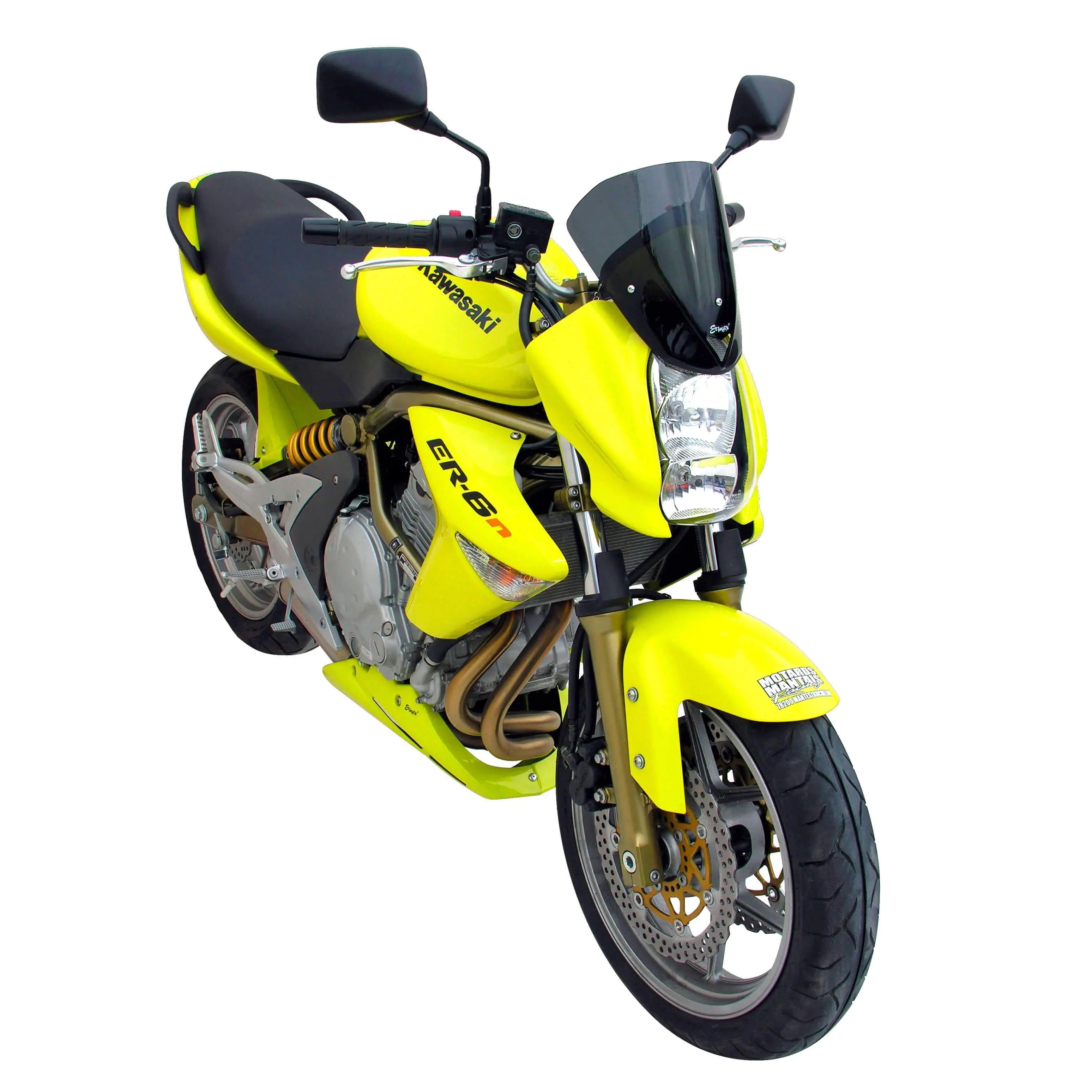 Ermax Sport Screen | Dark Smoke | Kawasaki ER-6N 2006>2008 - Shop name