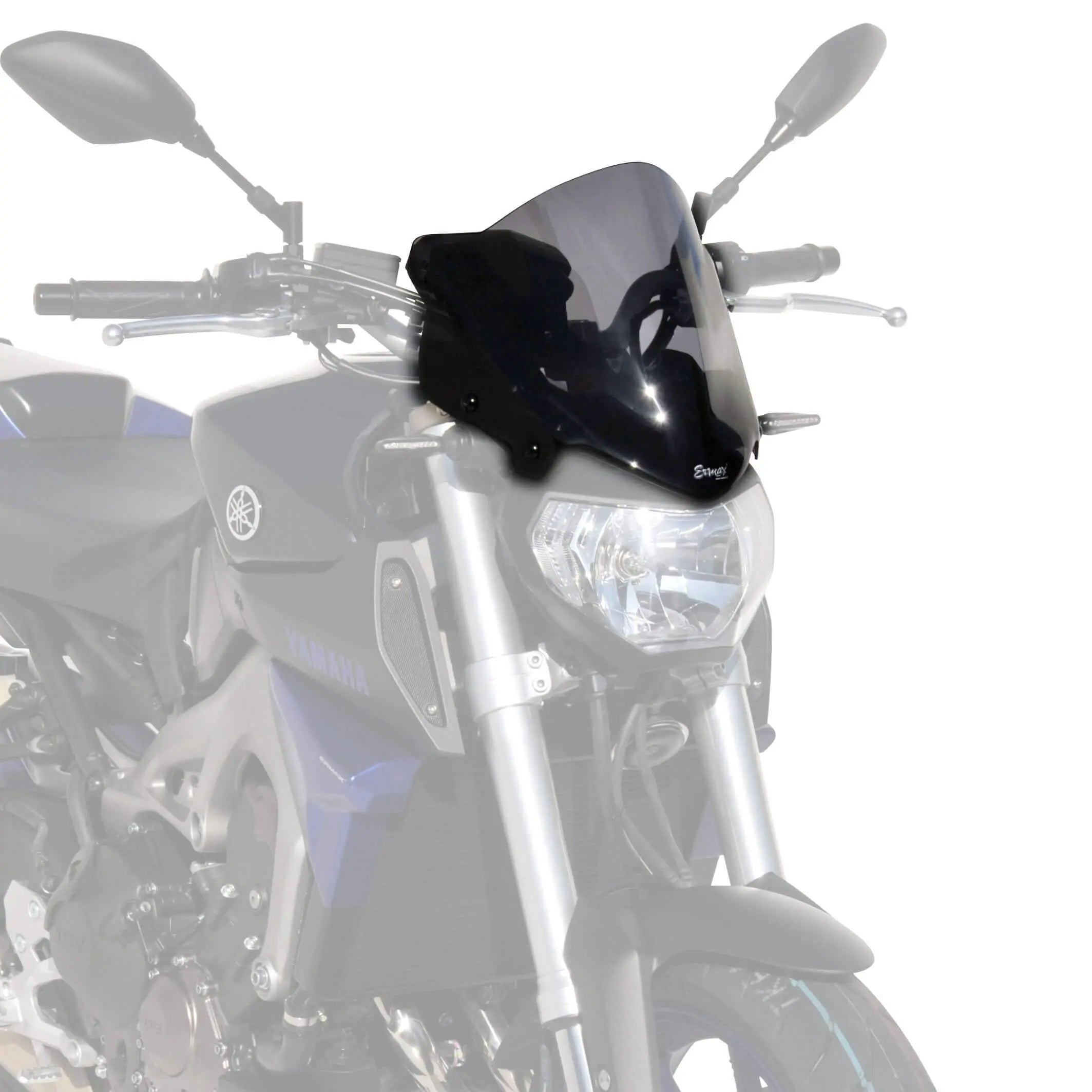 Ermax Sport Screen | Dark Smoke | Yamaha MT-09 2014>2016 - Shop name