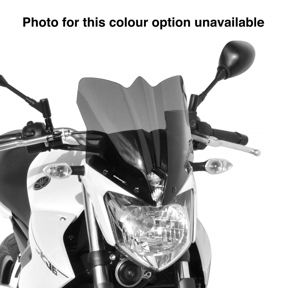 Ermax Sport Screen | Light Smoke | Yamaha FZ8 2010>2017 - Shop name