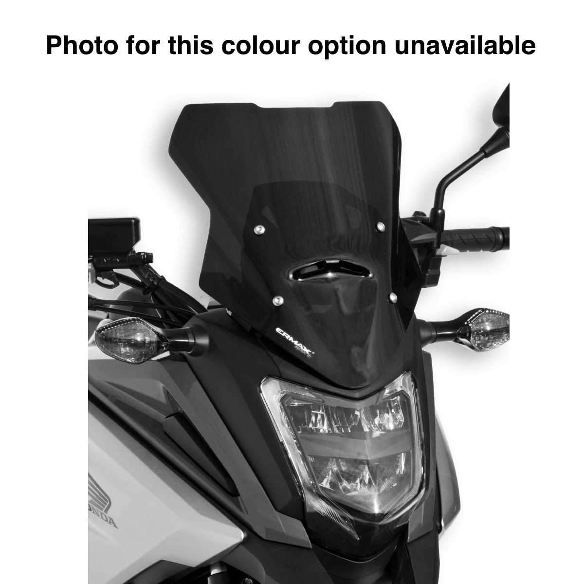 Ermax Sport Screen | Satin Black (Opaque) | Honda NC 750 X 2016>2020 - Shop name