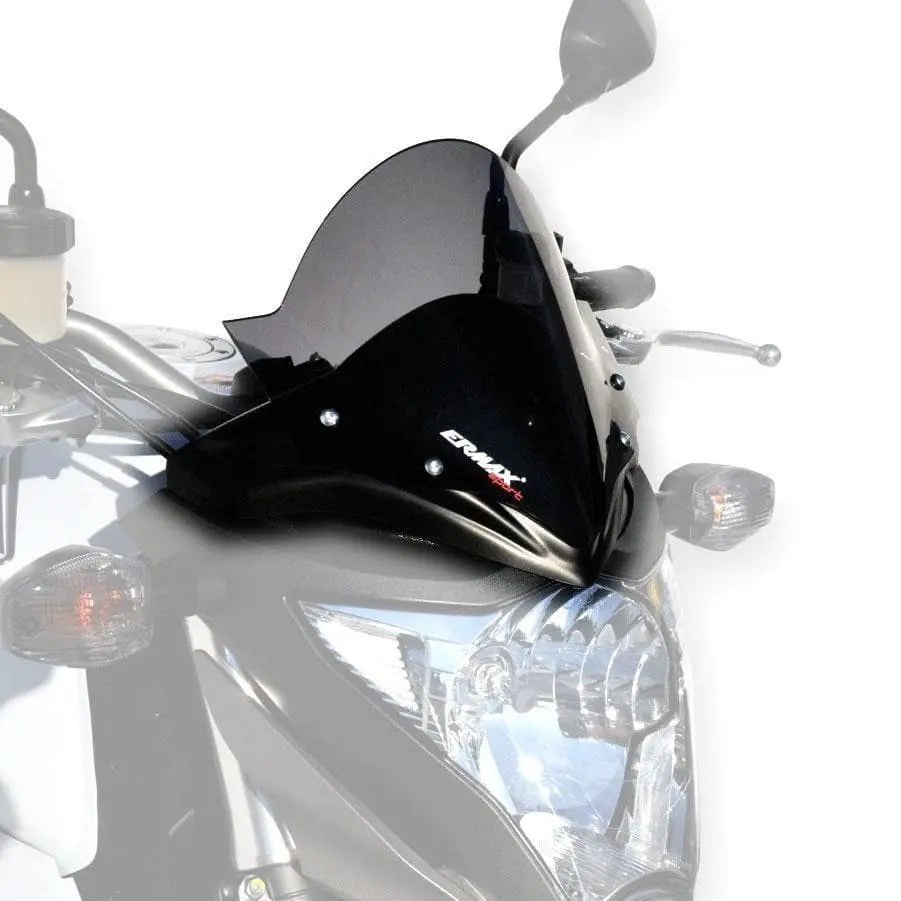 Ermax Sports Nose Fairing | Black with Clear Screen | Honda CB 1000 R 2008>2017 - Shop name