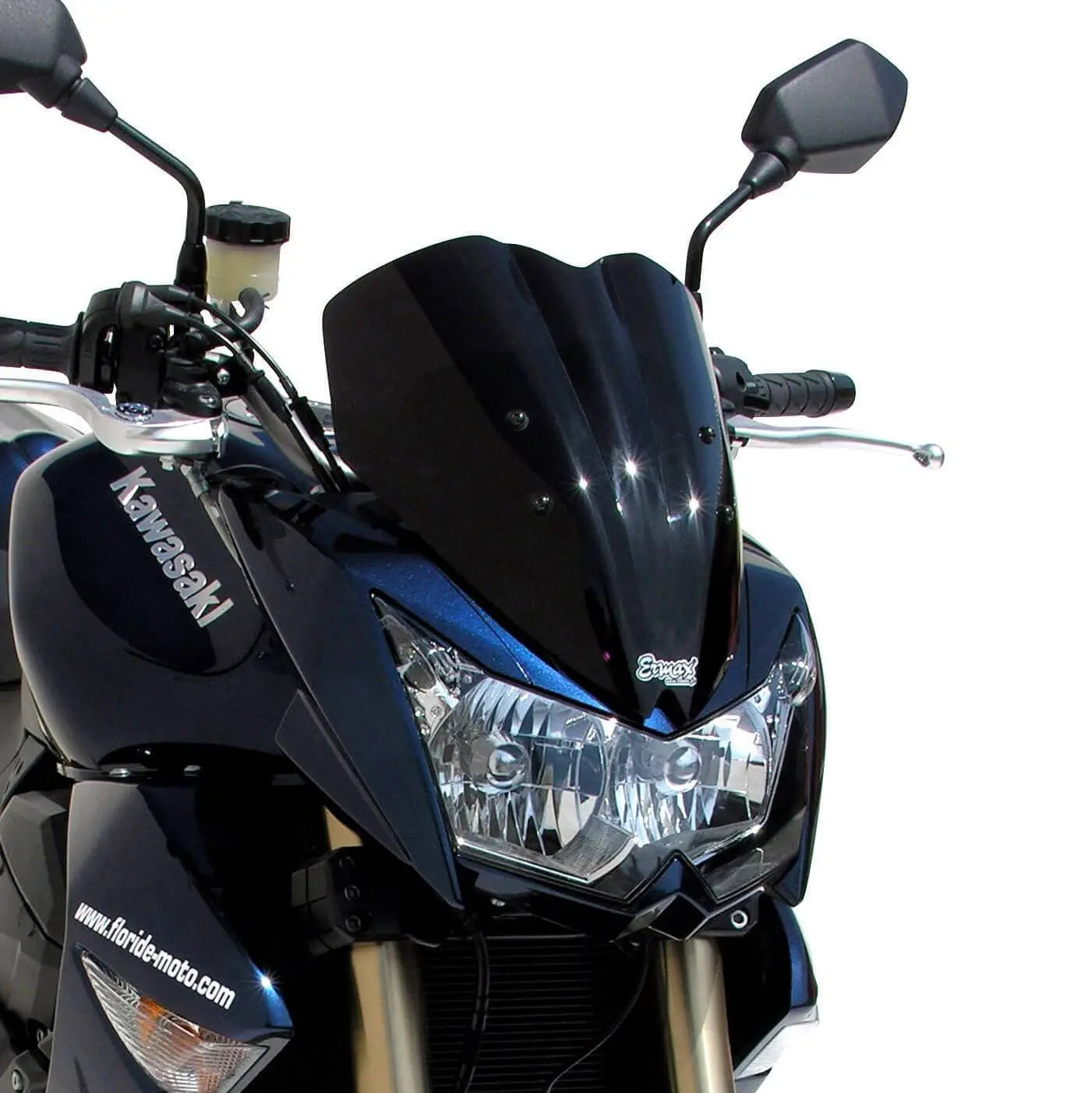 Ermax Touring Screen | Black (Opaque) | Kawasaki Z 1000 2011>2016 - Shop name