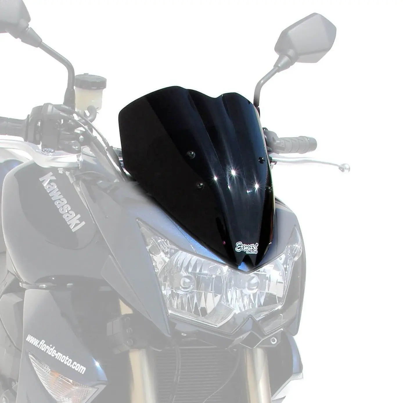 Ermax Touring Screen | Black (Opaque) | Kawasaki Z 1000 2011>2016 - Shop name