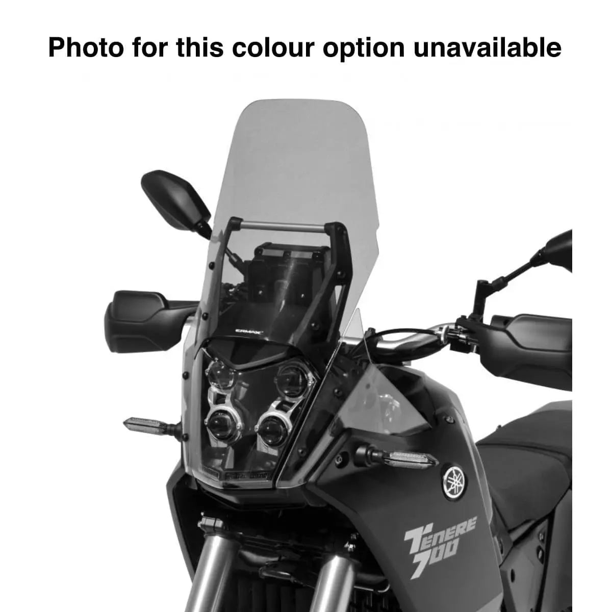 Ermax Touring Screen | Black (Opaque) | Yamaha Tenere 700 2019>Current - Shop name