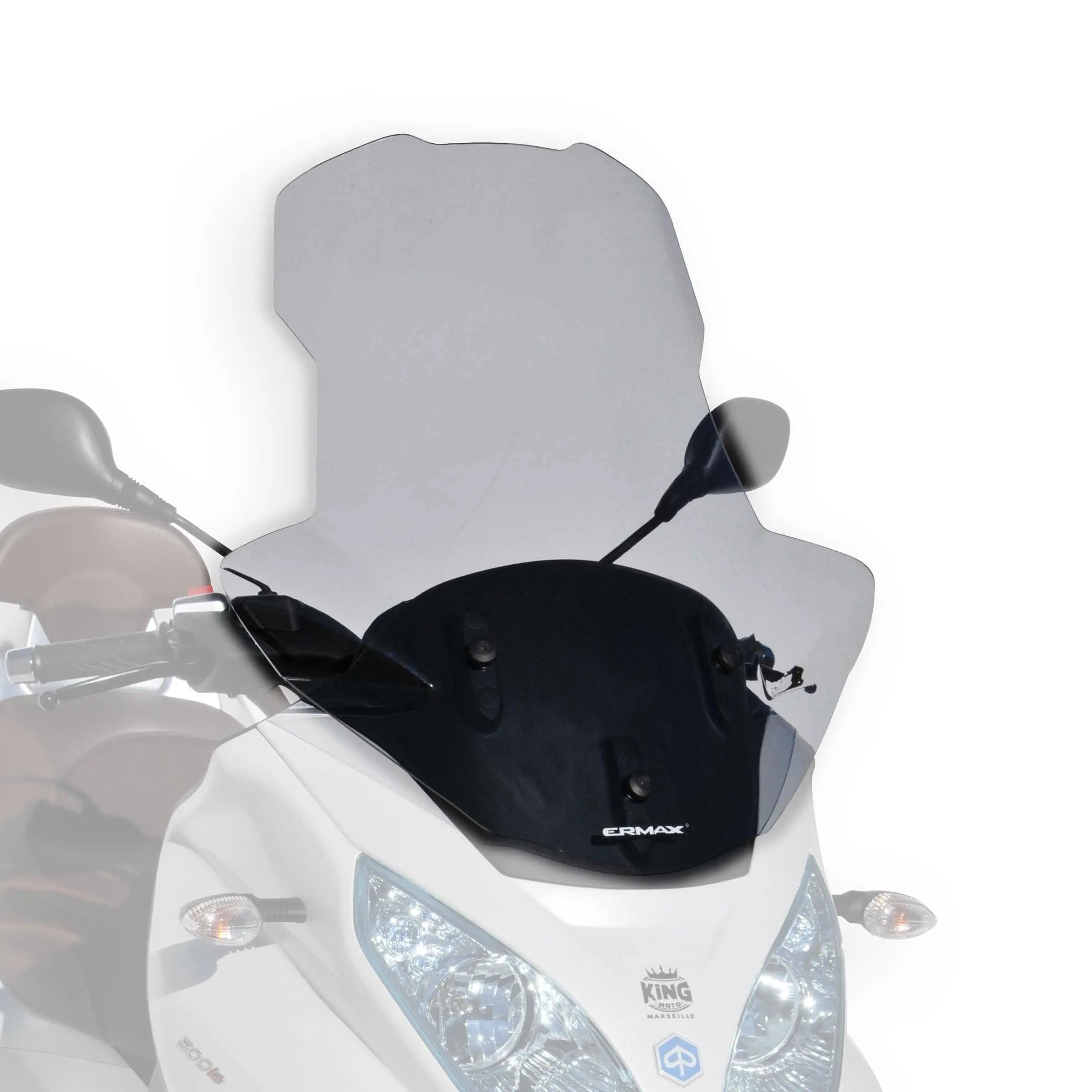 Ermax Touring Screen | Brown Smoke | Piaggio MP3 300ie 2011>2018 - Shop name