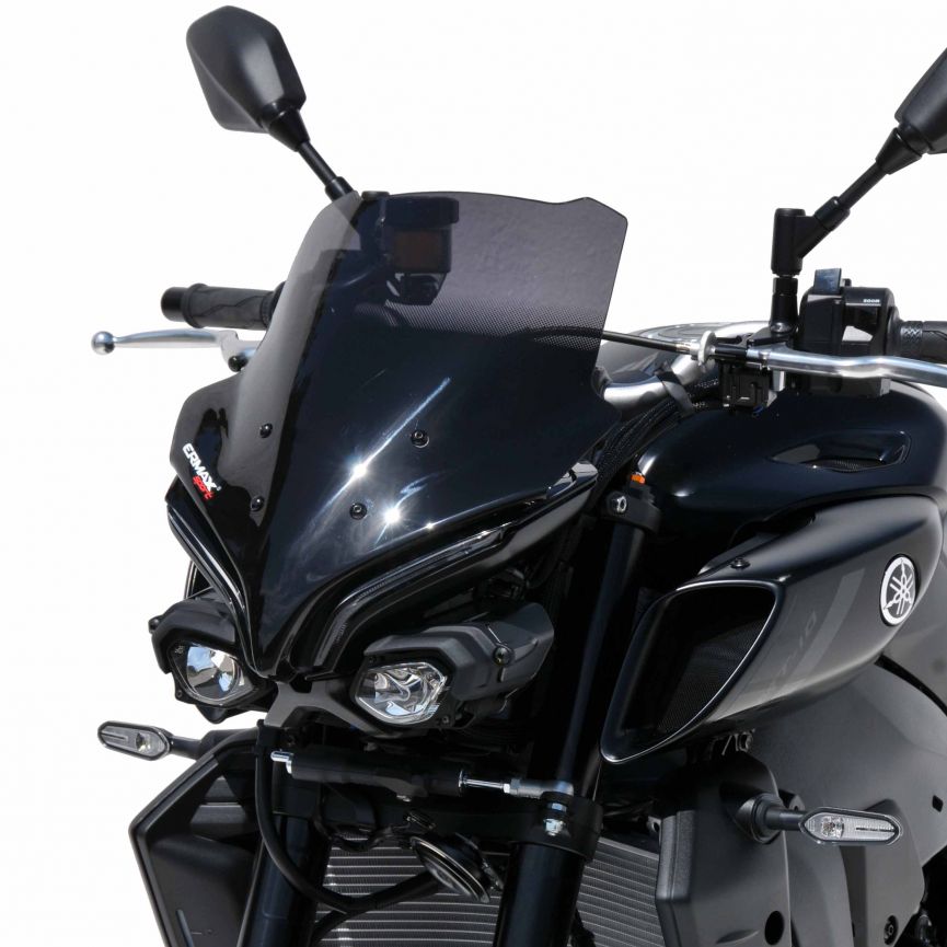 Ermax Touring Screen | Dark Smoke | Yamaha MT-10 2022>Current - Pyramid Motorcycle Accessories