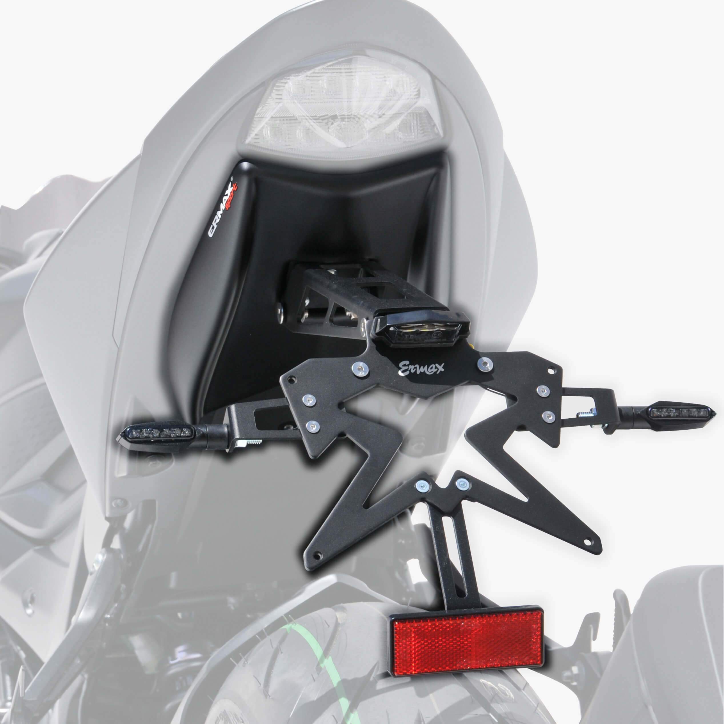 Ermax Undertray | Gloss Black (Glass Spark Black) | Suzuki GSX-S 750 2017>2021 - Shop name
