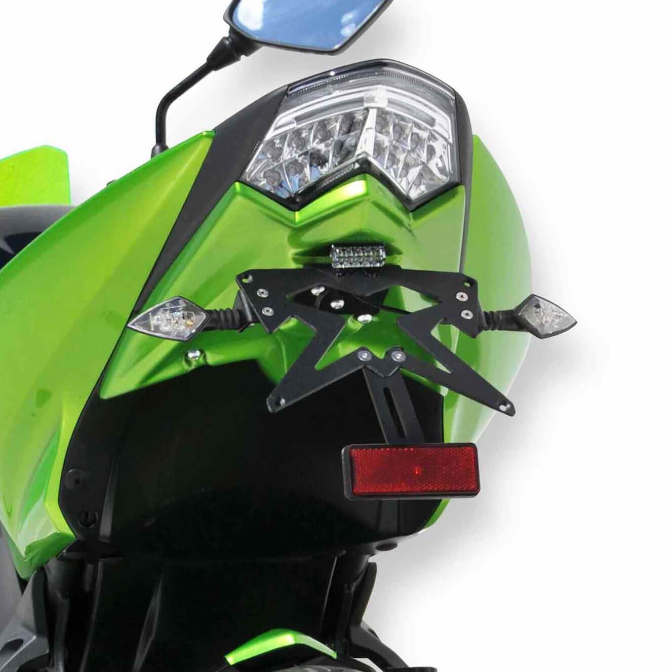 Ermax Undertray | Metallic Green (Candy Lime Green) | Kawasaki Z 750 R 2011>2012 - Shop name