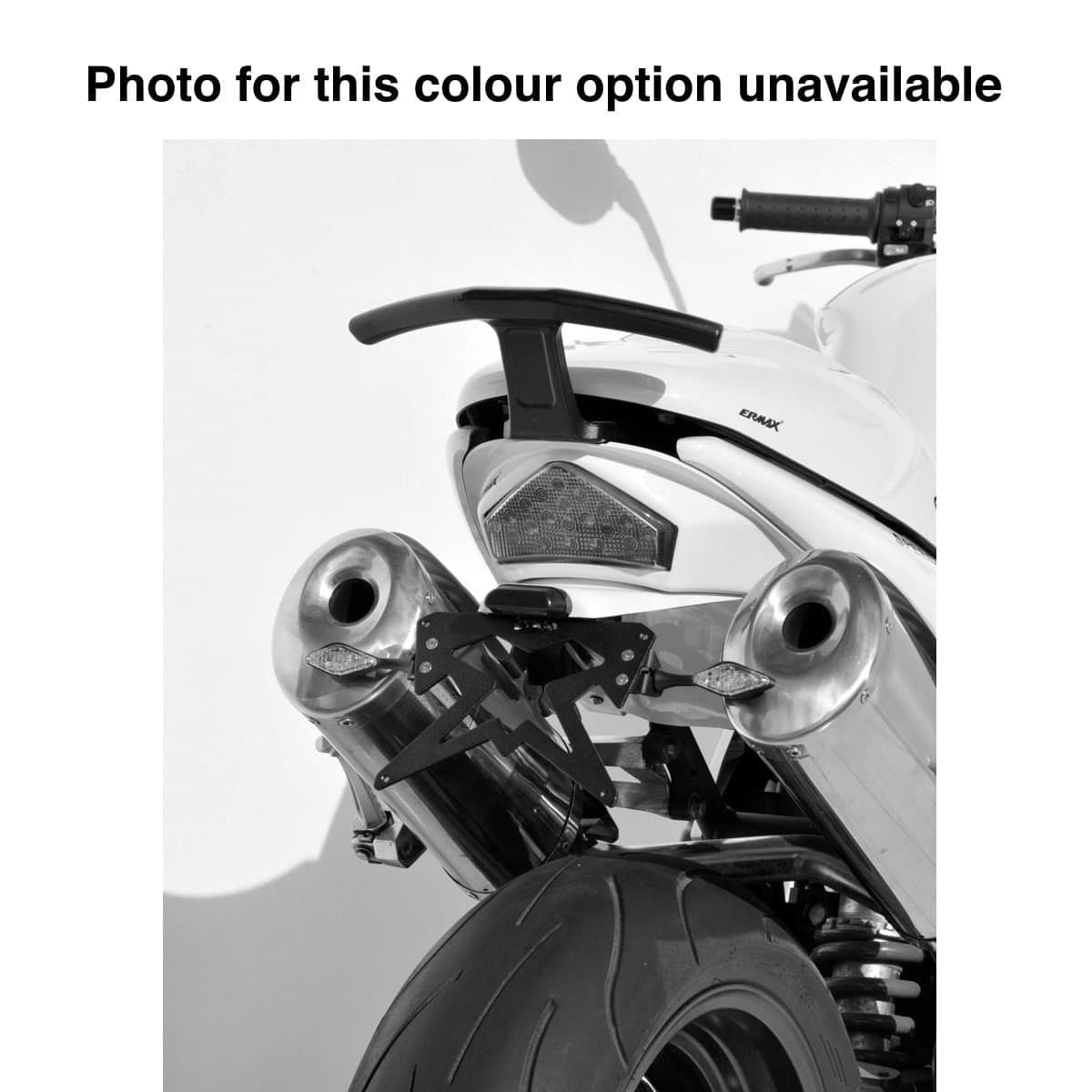 Ermax Undertray | Metallic White (Fusion White) | Triumph Speed Triple 1050 2005>2007 - Shop name