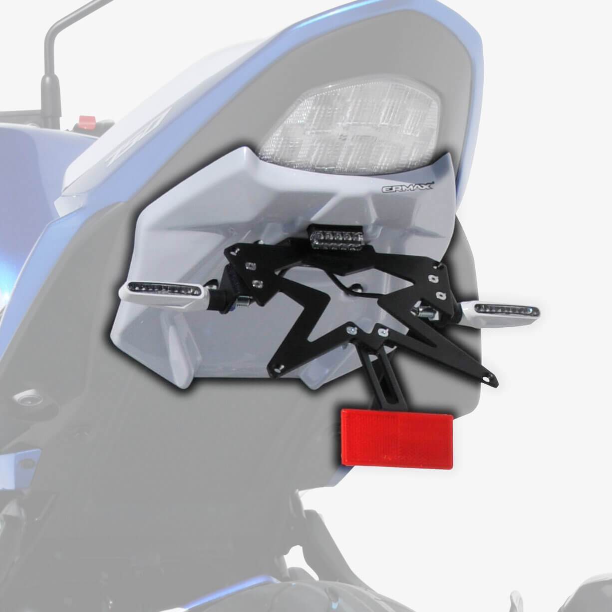 Ermax Undertray | Metallic White (White Glacier) | Suzuki GSR 750 2011>2016 - Shop name