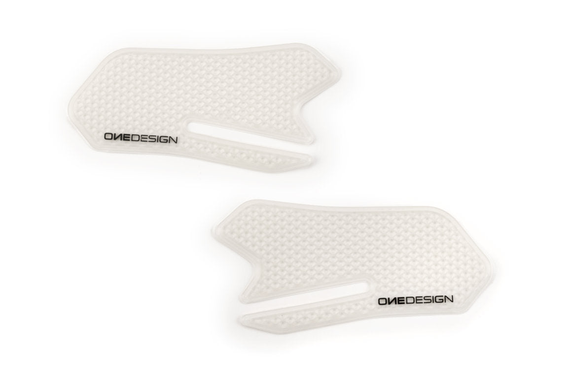 Onedesign Tank Grips | Clear | Ducati Panigale V2 2020>Current - Pyramid Motorcycle Accessories