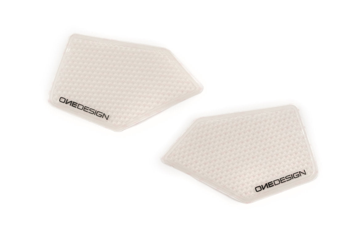 Onedesign Tank Grips | Clear | Yamaha Tracer 9 2021>Current - Pyramid Motorcycle Accessories