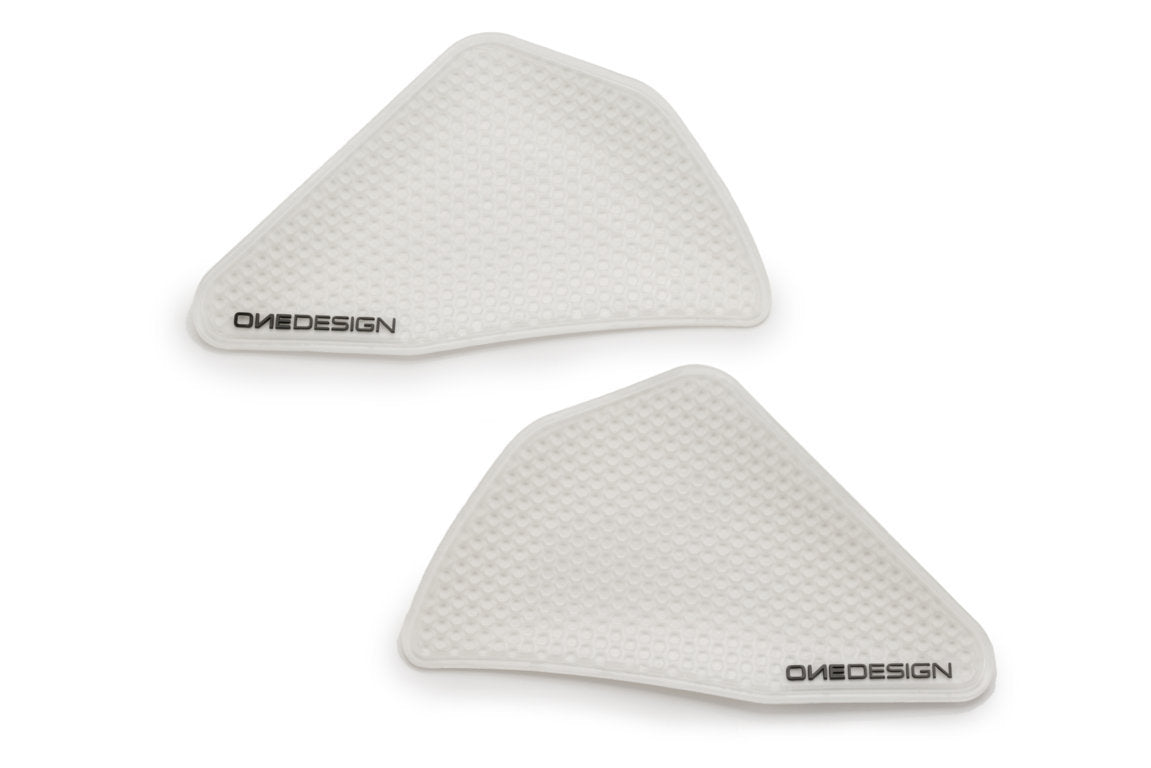 Onedesign Tank Grips | Clear | Yamaha YZF-R3 2015>2018 - Pyramid Motorcycle Accessories