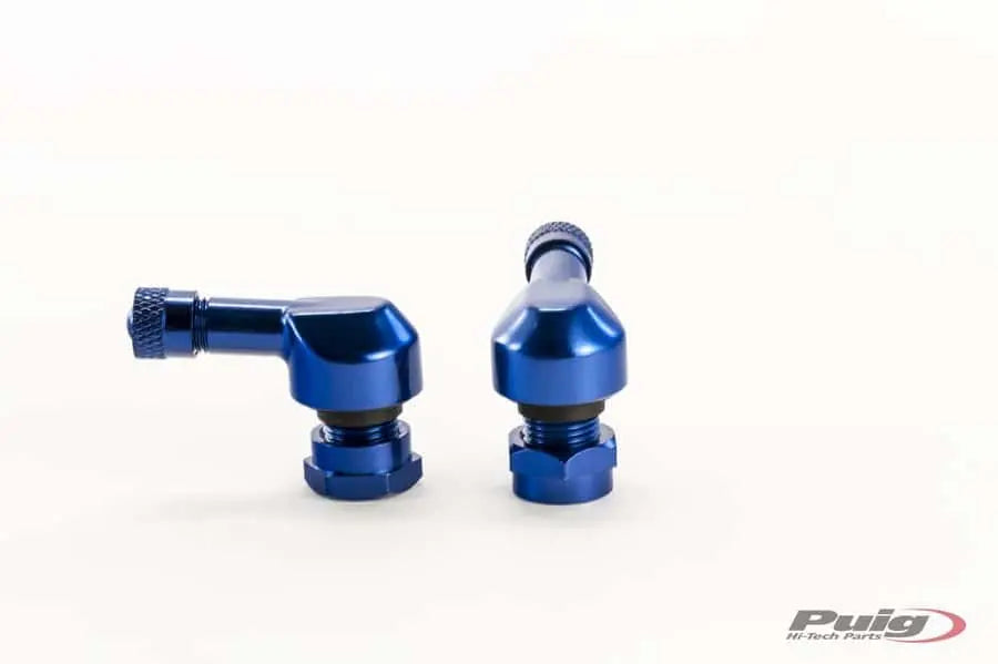 Puig 8.3mm Race Valve Caps | Blue - Shop name