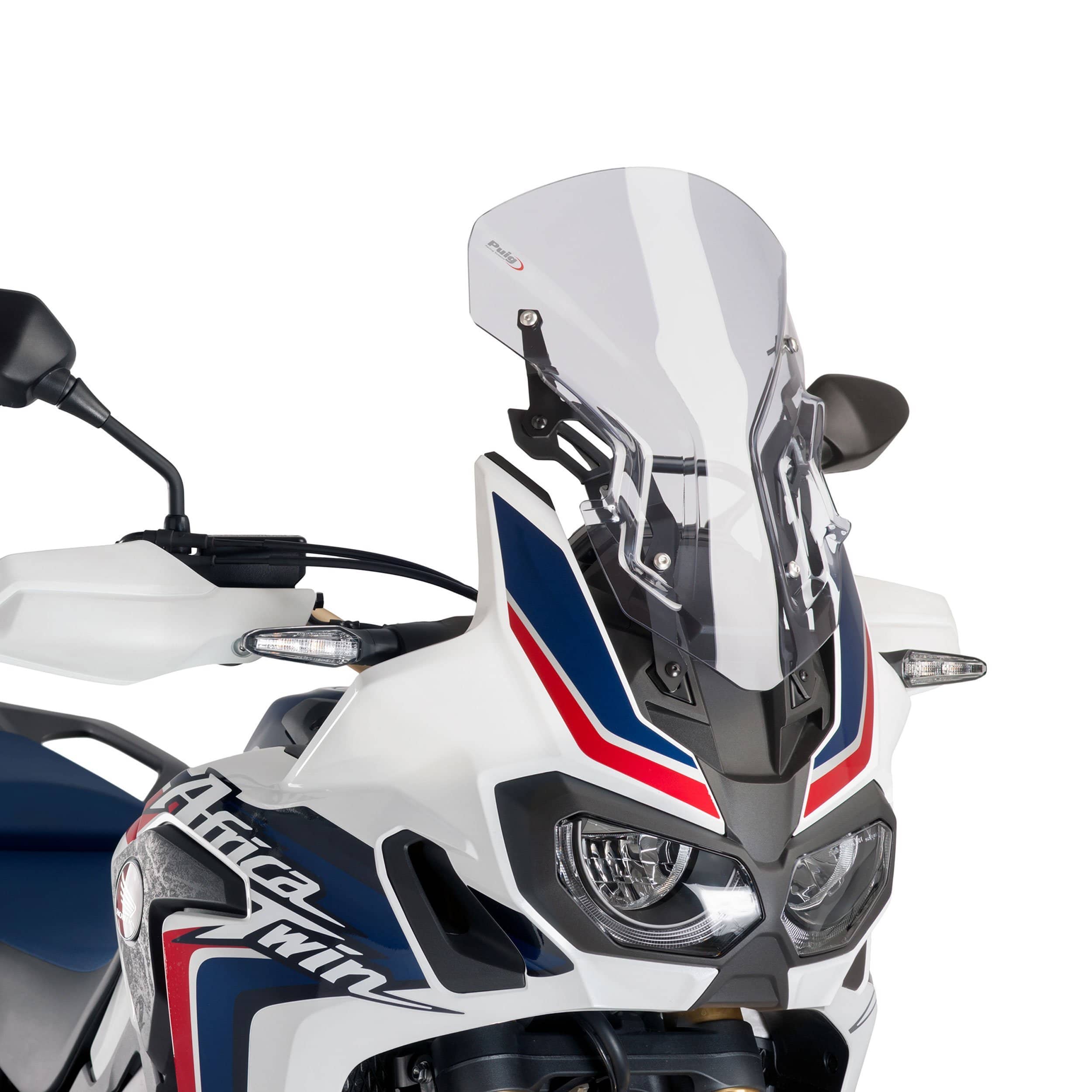 Puig Adjustable Racing Screen | Clear | Honda CRF 1000 L Africa Twin Adventure Sports 2018>2019 - Shop name
