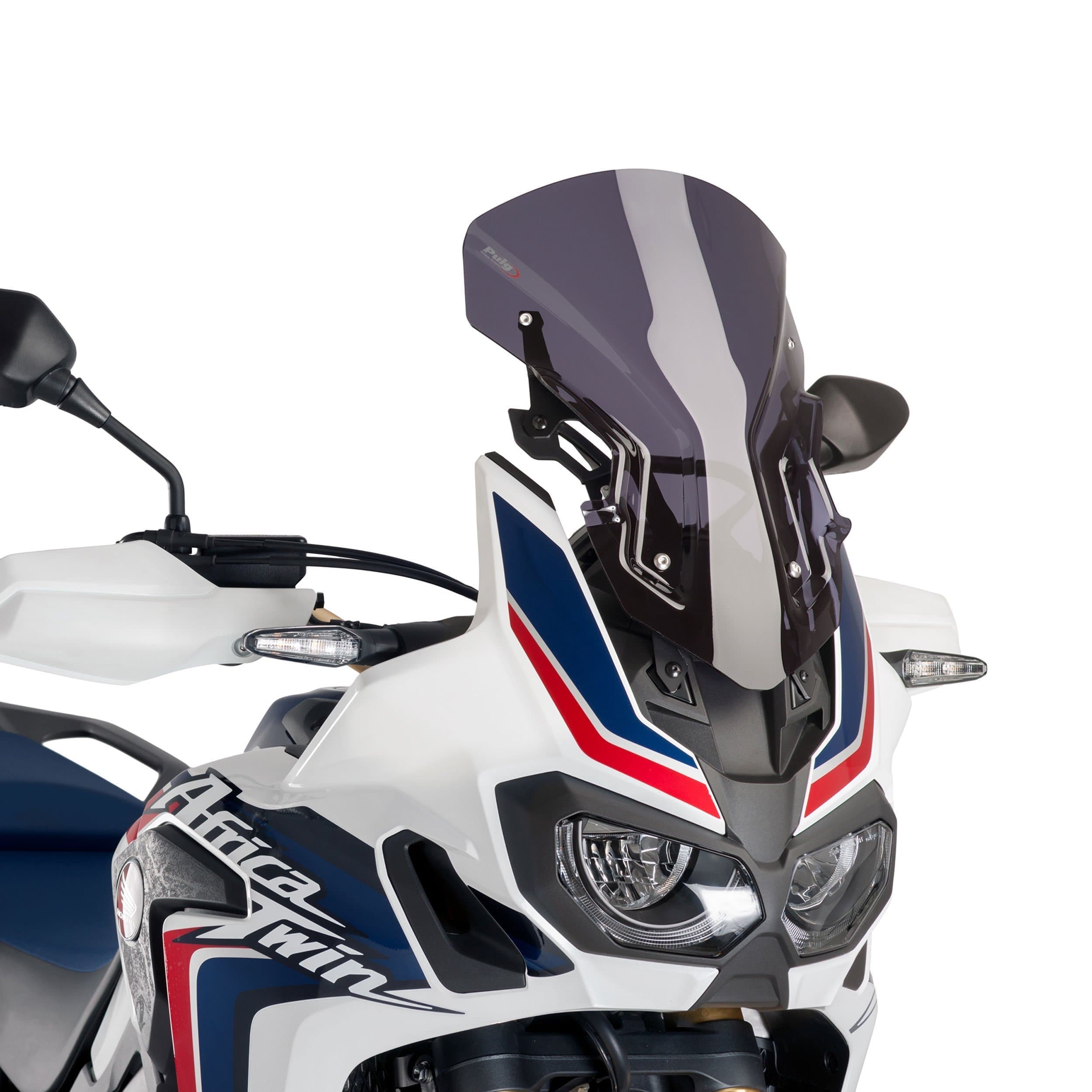 Puig Adjustable Racing Screen | Dark Smoke | Honda CRF 1000 L Africa Twin Adventure Sports 2018>2019 - Shop name