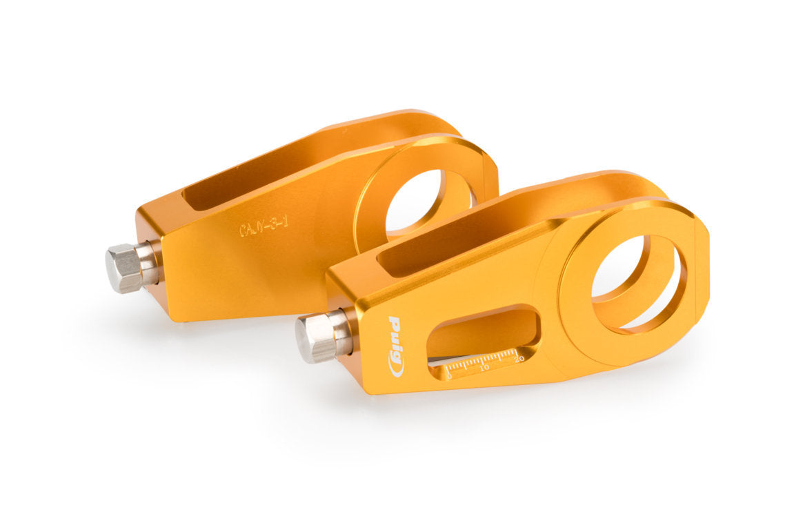 Puig Aluminium Chain Tensioner | Gold | Yamaha YZF-R6 2006>2016 - Shop name