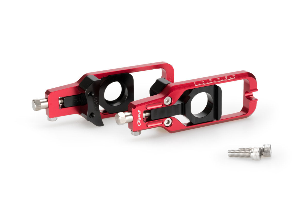 Puig Aluminium Chain Tensioner | Red | Yamaha YZF-R1 2009>2014 - Shop name
