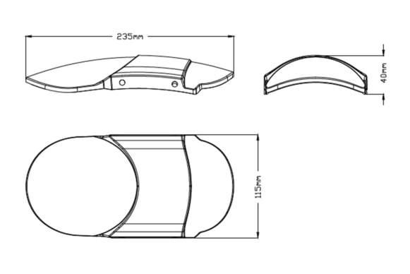 Puig Aluminium Front Guard | Black | Kawasaki Vulcan S Cafe 2017>2020 - Shop name