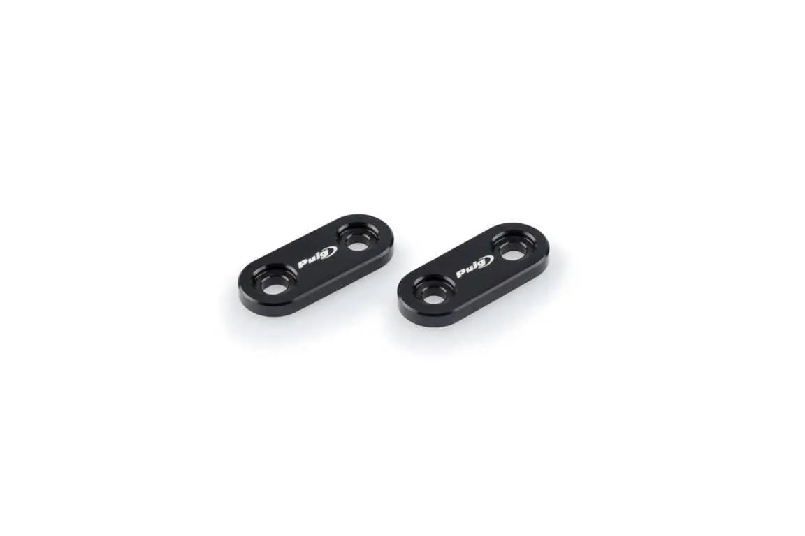 Puig Aluminium Mirror Caps | Black | Yamaha XJ6 Diversion 2009>2016 - Shop name