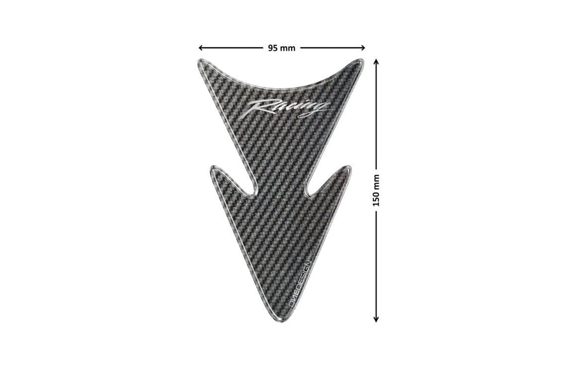 Puig Arrow Tank Pad | Carbon Look - Shop name