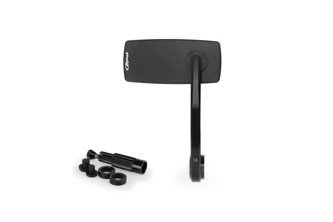 Puig Bar End Mirror Look Black Pyramid Motorcycle Accessories