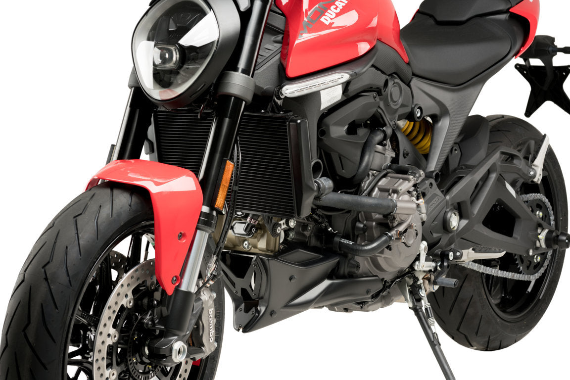 Puig Belly Pan | Matte Black | Ducati Monster 937 2021>Current - Shop name