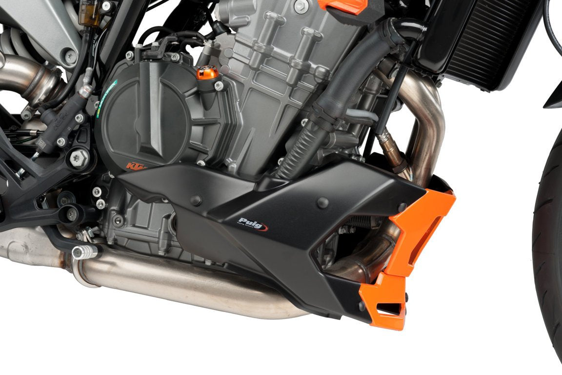 Puig Belly Pan | Matte Black | KTM 790 Duke 2018>Current - Shop name